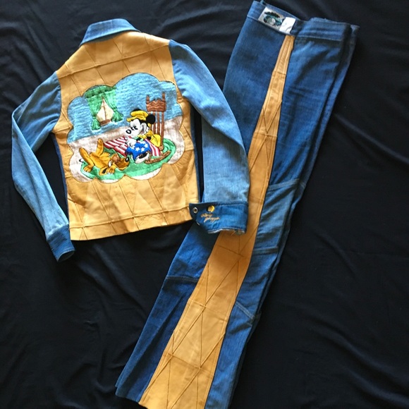Vintage Antonio Guiseppe, one of a kind, Disney jacket and pants - Picture 8 of 8